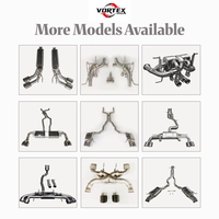 Sistema de Escape Catback Valvetronic de Acero Inoxidable Vortex, Acabado Azul Quemado de 1.5 mm de Espesor para G20 G21 M340 M340i M440i 3.0T