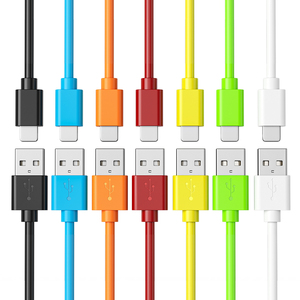 <span class=keywords><strong>สาย</strong></span><span class=keywords><strong>ชาร์จ</strong></span>เร็วแบบมืออาชีพ MFI C48 C189 8 พิ<span class=keywords><strong>น</strong></span> รองรับการชาร์จเร็ว <span class=keywords><strong>สาย</strong></span>ดาต้า <span class=keywords><strong>สาย</strong></span> USB ไลท์<span class=keywords><strong>น</strong></span>ิ่ง สีรุ้งเจ็ดสี สำหรับโทรศัพท์มือถือ iPhone - Product Image 1