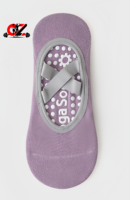 Chaussettes de yoga antidérapantes en silicone CZFIT, chaussettes de sport et de fitness pour femmes, chaussettes de Pilates, chaussettes courtes d'été