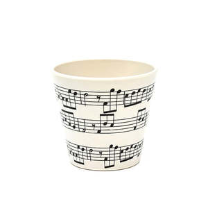 Tazza da Espresso con Motivo Opera 90 Ml Design Note Musicali - Product Image 1