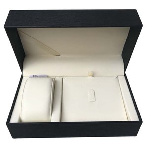 Caja de Joyería de Papel Texturizado de Lujo con Forro de Terciopelo para Reloj, Pulsera, Collar, con Logotipo Personalizado, Caja de Regalo para Set de Reloj - Product Image 3