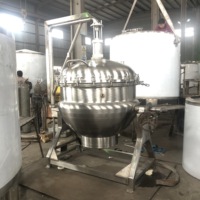 Huashang Custom RVS Jacket Kettle Mengketel met GAS Verwarming Circulatiesysteem Jacket Kettle