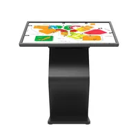 Kiosque tactile de signalisation numérique à panneau LCD interactif de 43 "de haute qualité au sol