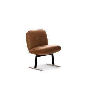 Ghế thư giãn da thật cao cấp phong cách Ý, sofa hiện đại cho phòng khách, nội thất cao cấp cho nhà ở, căn hộ, khách sạn - Product Image 5