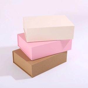 Fast Shipping Stock Ready Multi-Purpose Packaging Storage for <b>Clothes</b> Rigid <b>Box</b> Custom Logo Magnetic Folding Gift <b>Box</b> Packaging - Product Image 3