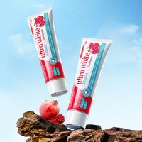 Dentifrice au sel de rose SADOER, blanchissant, contrôle du tartre, élimination de la plaque dentaire, soin des gencives