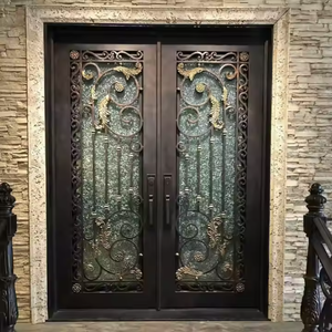 Pintu Besi Tempa Tangan Desain Sederhana, Laris Manis - Product Image 2