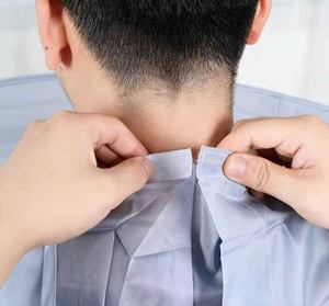 Capa de peluquería antiadherente para adultos y niños, delantal de corte de pelo, herramienta de peluquería doméstica, chal especial para cortar el cabello. - Product Image 3