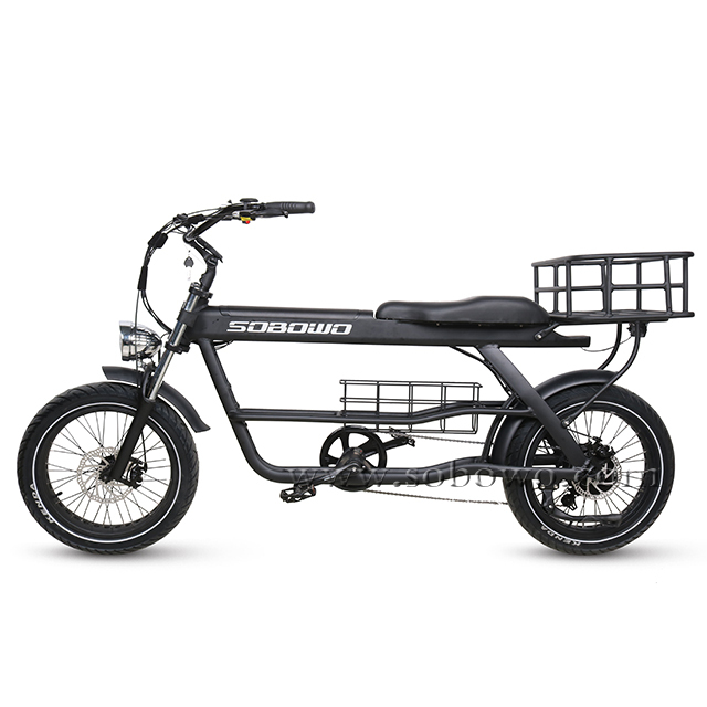 20inch Wheel Fat Tire Electric Bike Mountain E-bike Front Suspension Electric Bicycle