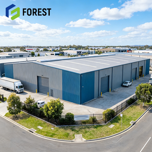 Entrepôt de parc logistique préfabriqué avancé en structure métallique, conforme aux normes AISC et Eurocode - Product Image 1