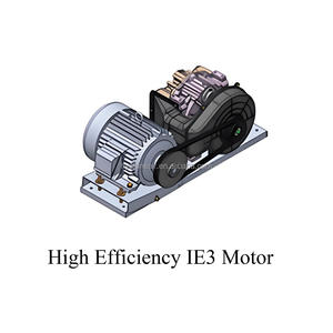 インガソール・ランド WE7 オイルフリースクロール式産業用エアコンプレッサー 7.4kW 10HP 8-10バール 0.84-0.71 <span class=keywords><strong>m</strong></span>³/min オプションで30Lエアリセーバー付き - Product Image 4