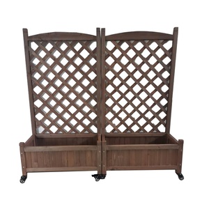 Macetas y <span class=keywords><strong>jardineras</strong></span> de madera <span class=keywords><strong>para</strong></span> jardín, soporte grande <span class=keywords><strong>para</strong></span> cama de flores <span class=keywords><strong>para</strong></span> exteriores - Product Image 3