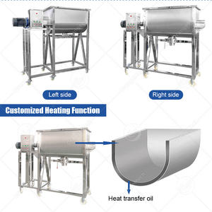 Mélangeur à ruban horizontal ORME SUS 304 <span class=keywords><strong>pour</strong></span> poudres sèches, capacité 1000kg-2000kg, à vendre - Product Image 3