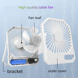 2024 New Arrivals Kc Pse Usb <b>Table</b> Ventilator Mini Rechargeable Wall Portable <b>Camping</b> Fan - Product Image 5