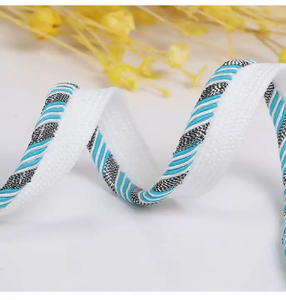 Adorno de costura de poliéster reflectante de alta calidad para ropa, varios colores para ventas y fabricantes a granel - Product Image 4