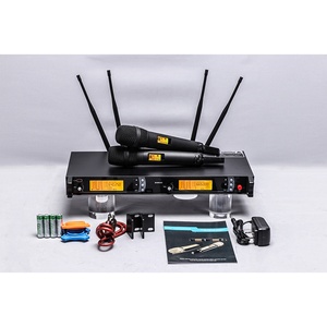 SKM9000 سعر جيد UHF نظام 2CH معدن محمول باليد للمؤتمرات/الغناء/الكاريوكي - Product Image 2