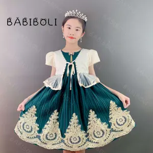 Платье для девочек с коротким рукавом