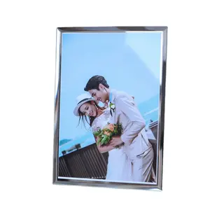 Unilateral Simple Blank Printable Clear Crystal Glass Photo Frame 6 8 "7" Phase Frame A5 Certificate Frame