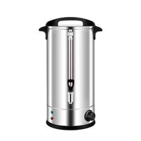 Distributeur d'eau chaude électrique 8L 16L 25L 45L avec logo personnalisé, urne à café et baril isotherme en acier inoxydable pour hôtel
