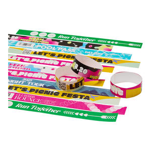 [AnyWristband] Bracelets personnalisables pour la marque, bracelets YUPO entièrement colorés, type individuel 20 mm (3/4 po) - Product Image 1