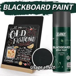 Factory Direct Supply Chalkboard Flat Black Spray Paint