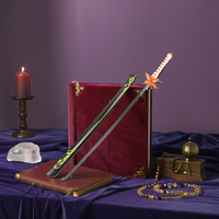 Personnalisable 104cm Kanata Wakizashi Jouet Épée Diable Tueur Cosplay Épée En Bois Du Japon