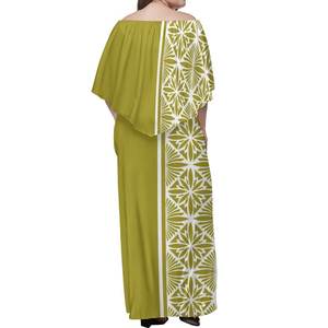 Robe de soirée motif Tribal Tonga, <span class=keywords><strong>prix</strong></span> bas, vente en gros - Product Image 4