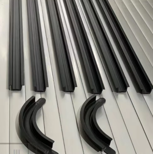 ריהוט מחנאות פלסטיק מטבח מקלחת טמבור הדלת pvc abs מתפתל pvc גלגול דלתות תריס לשרותים קרוואן - Product Image 6