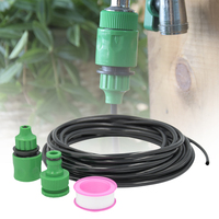 Vente en gros plastique de jardin 1/2 "3/4" filetage femelle connecteurs de tuyau rapide adaptateur de robinet