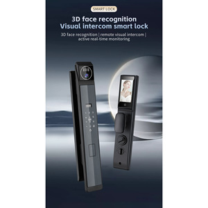 Cerradura Inteligente para Puerta QLEUNG S940max con Reconocimiento Facial 3D, Huella Dactilar, WiFi, Videoportero, Aleación de Aluminio Negro - Product Image 5