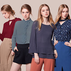 Blusa Romántica con Estampado de Burbujas en Relieve, Diseño Vietnamita, Estilo Holgado, Larga, 5 Estilos, Ropa de Mujer, Talla Grande, Camisa con Estampado de Espiral - Product Image 1