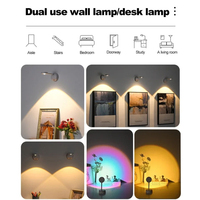 Lampu Kabinet LED Isi Ulang, Lampu Gambar, Aktif dengan Gerakan, Kontrol Sentuh, Dapat Diredupkan, Nirkabel untuk Karya Seni, Dapur