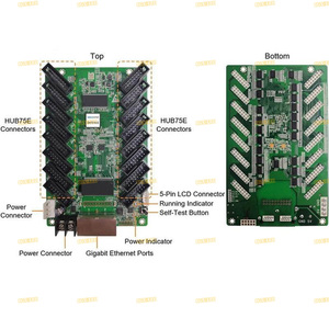 LED Digital y tarjeta de recepción de logotipo Pantalla LED Novastar Tarjeta de recepción - Product Image 4