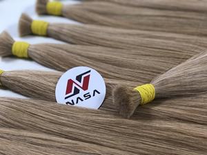 Extensiones de Cabello Humano Virgen Vietnamita Nasa al por Mayor, Cabello Remy a Granel, Color Natural, 14 Pulgadas, Grado 10A, Doble Trama a Máquina - Product Image 4