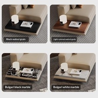 Canapé en cuir véritable italien minimaliste, une place, forme personnalisée en L, avec rembourrage en éponge, pour salon, design moderne