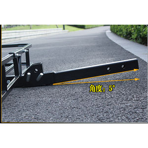 Portabicicletas plegable <span class=keywords><strong>de</strong></span> 500 libras para montaje en enganche, cesta <span class=keywords><strong>de</strong></span> carga para equipaje, portaequipajes <span class=keywords><strong>de</strong></span> techo para Wrangler - Product Image 5