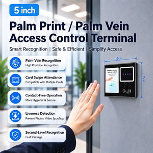Máquina de Pago con Reconocimiento Biométrico de Venas de la Palma de la Mano y Pantalla Táctil Android 11, Bluetooth, RJ45, Logotipo Personalizado, Control de Acceso - Product Image 3