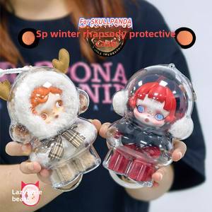 [Lazy Cute Beast Original Source] SKULLPANDA Lightweave Garden SP Winter <span class=keywords><strong>Melody</strong></span> Series Étui de protection transparent pour tous les âges - Product Image 1
