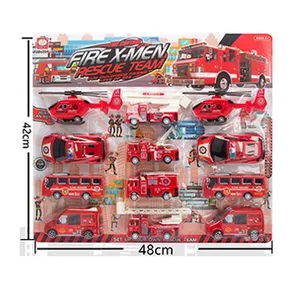 Новая модель пожарной машины, фрикционные игрушки