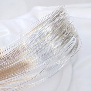 925スターリングシルバー高品質ワイヤーブレスレットジュエリー用フェードなし<span class=keywords><strong>14K</strong></span>ゴールド充填ワイヤーアクセサリー - Product Image 6