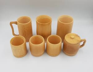 Custom Drink <b>Cup</b> With Handles Made From 100% Natural <b>Bamboo</b>, Wooden Tea <b>Cup</b> Coffee Mug Wine Mug, Coffee <b>Cup</b> - Product Image 5