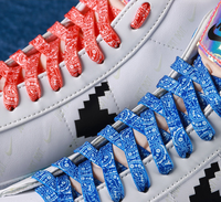 Lacet plat populaire de modèle de fleur d'Airforce One pour des chaussures