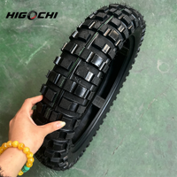 Ban Motor All Terrain 4.60-17 Pola Cengkeraman Hyper Rugged untuk Lumpur, Kerikil, dan Jalan Hutan