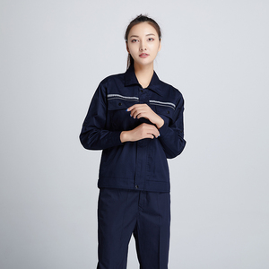 Combinaison de travail antistatique d'été pour hommes Protection du travail Polyester réfléchissant Coton résistant à la saleté et à l'usure pour l'outillage - Product Image 4