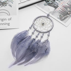 DIY हस्तनिर्मित घर सजावट शिल्प फांसी पंख सपना पकड़ने - Product Image 1