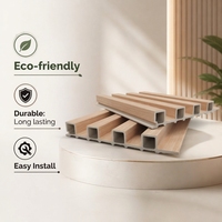 Panel de Revestimiento de Pared Interior para Sala de Estar, Moderno, Económico, de WPC, Ecológico, Libre de Formaldehído, en Oferta