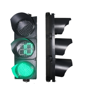 Xe <span class=keywords><strong>8</strong></span> inch <span class=keywords><strong>LED</strong></span> đèn giao thông màu xanh lá cây màu đỏ với đồng hồ đếm ngược màu đỏ và màu xanh lá cây tổng chi phí 3 khía cạnh - Product Image 3