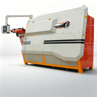 Machine de cintrage automatique CNC pour étriers en acier, machine de fabrication d'étriers en barres d'armature pour projets de construction