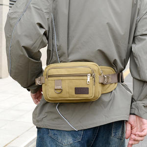 Nueva Bolsa de Pecho para Hombre, de Lona, Gran Capacidad, Multifuncional, para Uso Diario, Verano 2025 - Product Image 5