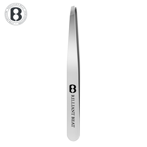 <span class=keywords><strong>Pince</strong></span> <span class=keywords><strong>à</strong></span> <span class=keywords><strong>épiler</strong></span> <span class=keywords><strong>à</strong></span> sourcils en acier inoxydable de qualité professionnelle <span class=keywords><strong>épilation</strong></span> sans effort avec pointe inclinée ultra-mince pour une prise précise - Product Image 1